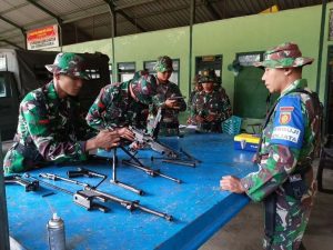 Ukur Pengetahuan dan Keterampilan Perorangan, Denpal Divif 2 Kostrad Selenggarakan UTP Umum
