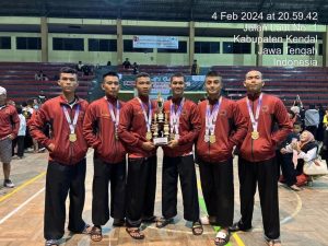 Pendekar Bayulinosa Yonif 501 Kostrad Raih Sukses Gemilang Kejuaraan Pencak Silat Piala Dandim 0715/Kendal dan IPSI Kab. Kendal