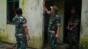Pangdivif 3 Kostrad Tinjau Renovasi Rumah Dinas Yonif 432 di Maros, Sul-Sel