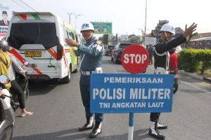 Denpomal Lanal Lhokseumawe Gelar Razia Gabungan Dalam Rangka HUT Polisi Militer Angkatan Laut Ke-78