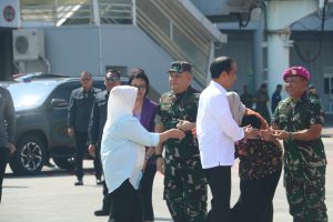 Danlantamal I Hantar Keberangkatan Presiden RI