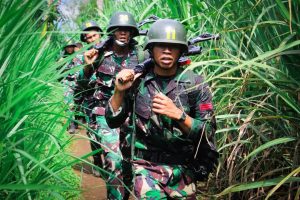 Prajurit Yonarhanud 2 Kostrad Adu Ketangkasan Lintas Medan