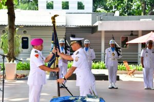 Danlantamal I Pimpin Sertijab Danlanal Dumai