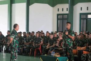 Sosialisasi dan Koordinasi Tugas dan Fungsi Pidana Militer Dihadiri Ratusan Prajurit Kostrad