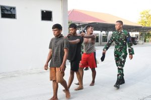 Tetap Siaga Libur Panjang, Lanal TBA Gagalkan Keberangkatan PMI Non Prosedural Ke Malaysia