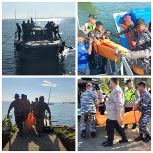 Gerak Cepat, Personel Posal Meulaboh Evakuasi Nelayan Meninggal di Perairan Meulaboh Menggunakan Patkamla I.1.30/Pulau Rondo