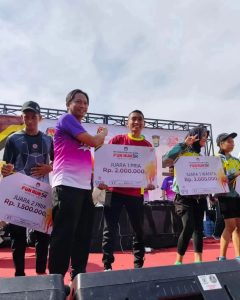 Atlet Lari Brigif 3 Kostrad Raih Sukses Gemilang di Fun Run 5K Luwu Utara