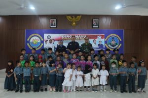 Danlanal Dabo Singkep Hadiri HUT Ke-77 Yayasan Hang Tuah