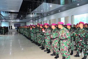 Lantamal I Laksanakan Apel Kelengkapan Pasukan Dalam Rangka Pengamanan Pemilu Tahun 2024