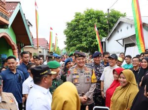 Komandan Lanal Dumai Beserta Forkopimda Riau Tinjau TPS Pemilu Tahun 2024