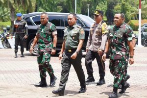 Serah Terima Jabatan Danrai dan Perwira Staf Yonarmed 6 Kostrad