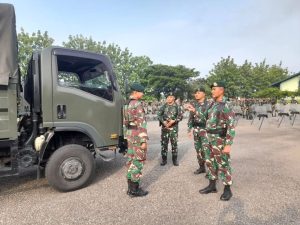 Yonarmed 12 Kostrad Gelar Apel Siaga Pemilu 2024