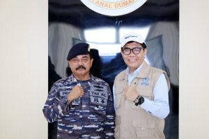 Kunjungan Kerja BP2MI di Mako Lanal Dumai