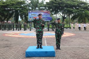 Tumbuhkan Jiwa Kedisiplinan Prajurit, Lanal Bengkulu Gelar Upacara Bendera