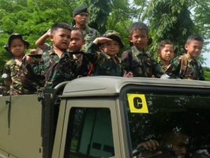 Anak-Anak TK Kartika IX-5 Kostrad Meriahkan Fun Field Trip ke Batalyon Arhanud 16 Kostrad