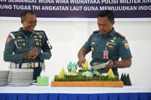 Peringati HUT Ke-78 Polisi Militer Angkatan Laut, Lanal TBA Laksanakan Apel Khusus