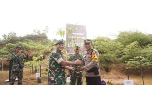 Kostrad Menanam Ribuan Bibit Pohon Jati di Maros untuk Memperingati HUT Ke-63 Kostrad
