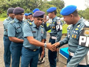 Lanal Simeulue Gelar Apel Khusus Dalam Rangka HUT Pomal Ke-78
