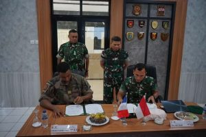 Yonif 502 Kostrad Jalin Kesepakatan Dengan Angkatan Darat Prancis