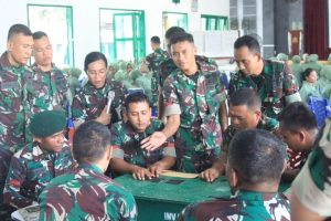 Pembekalan Kepada Prajurit Korum Beserta Persit Yonif 501 Kostrad Oleh Dinas Psikologi Angkatan Darat