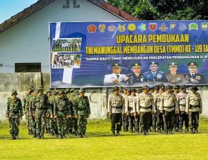 Bukti Nyata Kemanunggalan TNI dengan Rakyat, TMMD ke-119 TA 2024 Resmi Dibuka