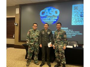 Perwira Muda TNI AD Persembahkan Perspektif Indonesia dalam Diskusi Panel Isu Strategis Kawasan Asia Tenggara di Seskoad Amerika Serikat