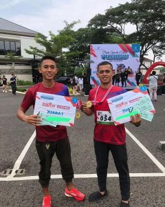 Atlet Lari Yonarhanud 1 Kostrad Raih Prestasi Gemilang di Event Padi Sport Center Run 2024