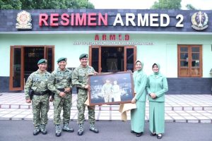 Suasana Haru Pelepasan Sosok Komandan Satuan Kolonel Arm Joko Setiyo