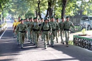 Sambut Komandan Baru, Brigif 6 Kostrad Laksanakan Tradisi Penerimaan