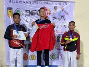 Atlet Karate Ajen Divif 3 Kostrad Sabet Emas di Event Karate Pewarta Cup Open Tournament TNI-POLRI dan Umum TA 2024