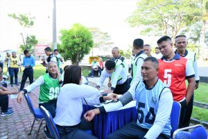 Personel Militer dan PNS Lantamal I Laksanakan Garjas Periode Ke-I Tahun 2024