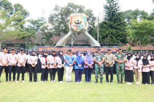 Universitas Bakti Tunas Husada Gelar Pelatihan Bela Negara di Markas Brigif 13 Kostrad