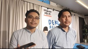 Relawan Ngobrolin Prabowo Gibran (Ngopi) Mendeklarasikan Dukungan Prabowo-Gibran Sebagai Capres-Cawapres 2024-2029 (yang diketuai oleh Dedy Apriady) Di Abuba Steak Cipete, Jakarta Selatan