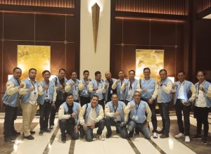 Relawan Rumah Indonesia Prabowo-Gibran Menghadiri Syukuran Pengusaha Nasional Bersama Indonesia Maju Di Hotel Fairmont Jakarta