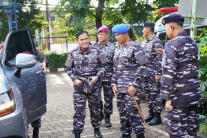 DANLANTAMAL III JAKARTA HADIRI PEMBUKAAN KEJUARAAN NASIONAL KARATE KASAL CUP KE-3 TAHUN 2024