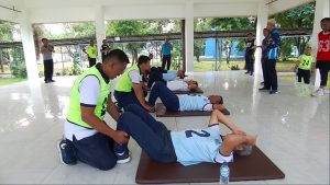 Lanal Bandung Laksanakan Tes Kesamaptaan Jasmani Periodik I TA. 2024