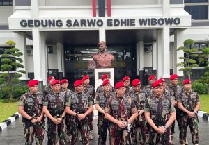Jabatan Danjen Kopassus Resmi Diserahterimakan dari Deddy Suryadi kepada Jhon Afriandi