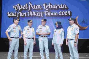 Pastikan Kesiapan Seluruh Personel, Dirut Jasa Raharja Pimpin Apel Pengamanan Mudik Lebaran 1445 H