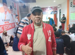 Heri Koswara (Calon Walikota Bekasi) Sukses Gelar Nobar Semifinal Sepakbola AFC U-23 : Indonesia U-23 vs Uzbekistan U-23 Di Posko Kemenangan Partai PKS Kota Bekasi