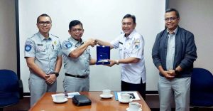 PT Jasa Raharja Cabang Utama DKI Jakarta Audiensi Ke Walikota Administrasi Jakarta Utara