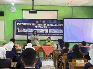 Jasa Raharja Jakarta Selatan Gelar Giat Pengajar Peduli Keselamatan Lalu Lintas