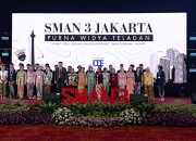 Gelar Purna Widya Teladan 2024, SMAN 3 Jakarta Wisuda 323 Siswa