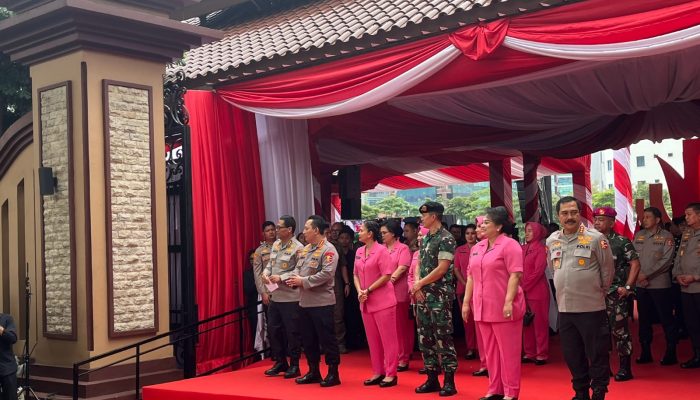 Dirgakkum Polri Hadiri Pelepasan Baksos dan Bansos Polri Presisi 2024