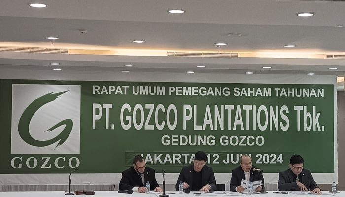 PT Gozco Plantations Tbk. Mengadakan RUPS & Paparan Publik 2024 Di ...