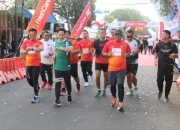 Bupati Trenggalek Mochamad Nur Arifin Ikuti TGX Bhayangkara Run 2024