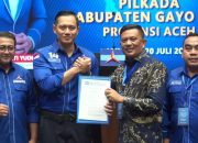 Demokrat Serahkan Rekomendasi untuk Pasangan Suhaidi-Maliki di Pilkada Gayo Lues