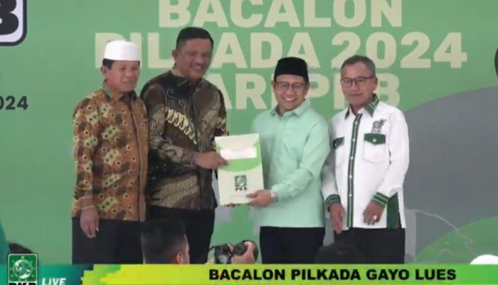Pasangan Suhaidi-Maliki Terima B1KWK dari PKB untuk Pilkada Gayo Lues