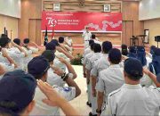 PT Jasa Raharja Cabang Utama DKI Jakarta Menggelar Upacara Peringatan HUT ke-79 Kemerdekaan Republik Indonesia