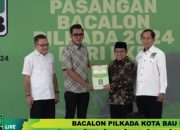 Pasangan Ari-Yasin Terima B1KWK dari PKB untuk Pilkada Baubau