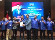 Demokrat Serahkan Rekomendasi untuk Pasangan Aji-Gagarin di Pilkada Aceh Tamiang